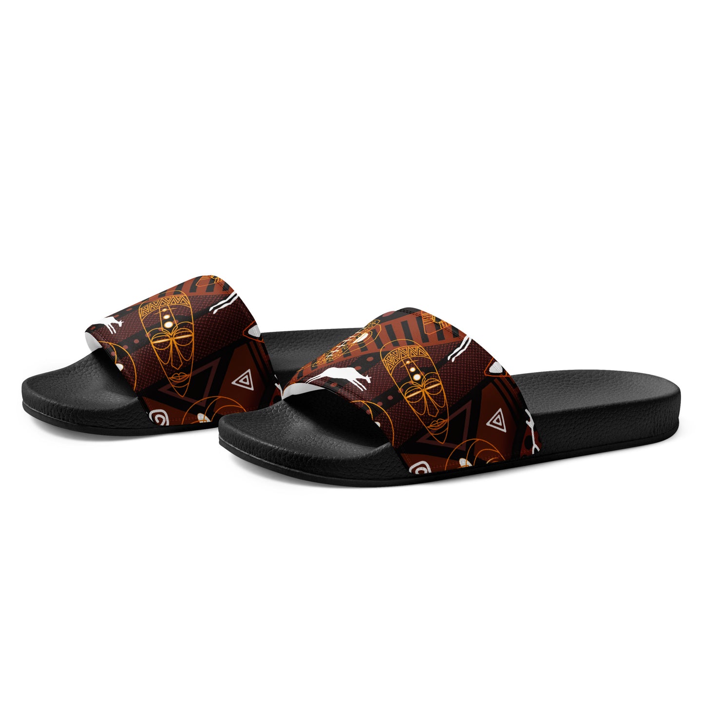 Masks are Everywhere. Men’s slides