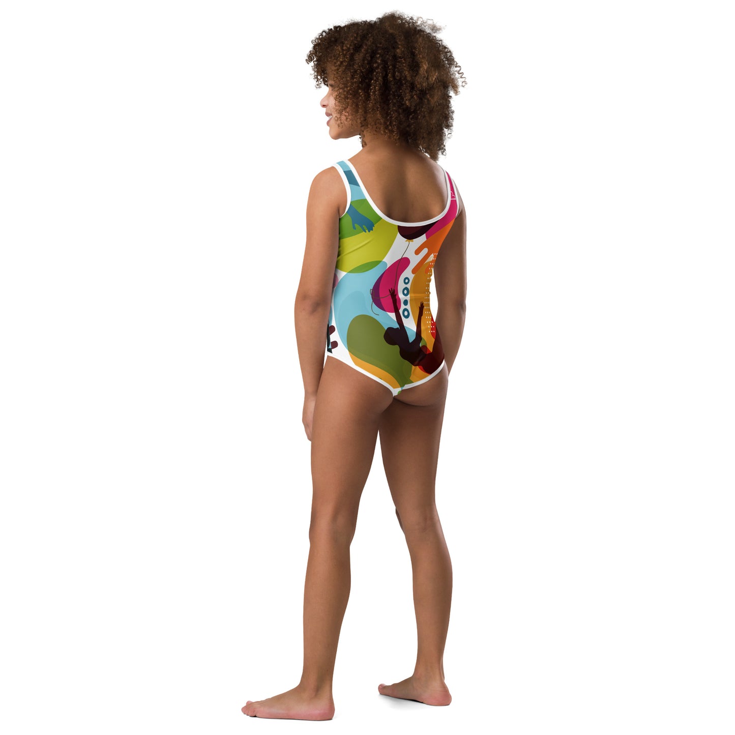 Love is Bright. All-Over Print Kids Swimsuit