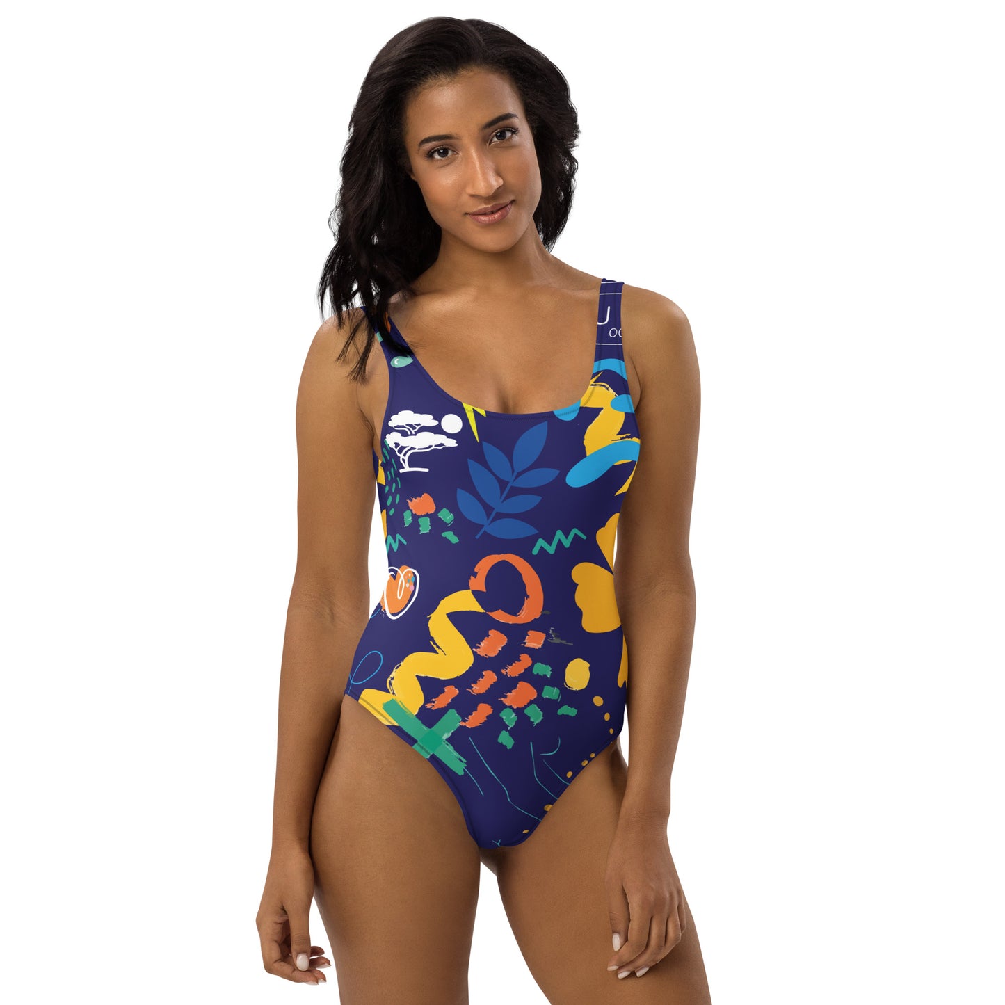 Life is Blue. One-Piece Swimsuit