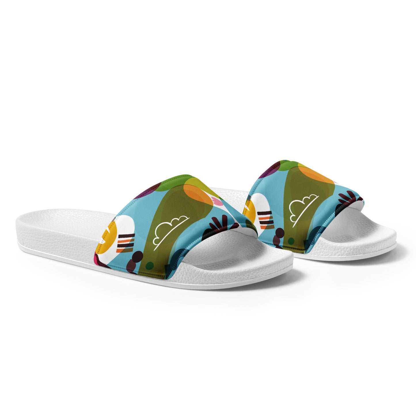 Love is Bright. Men’s slides