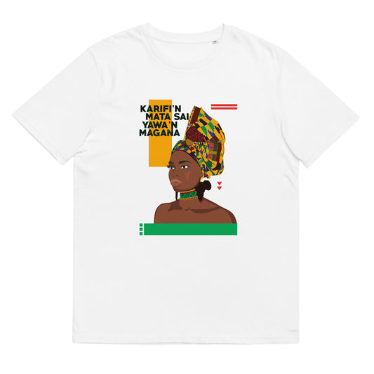 Hausa Proverb Unisex organic cotton t-shirt